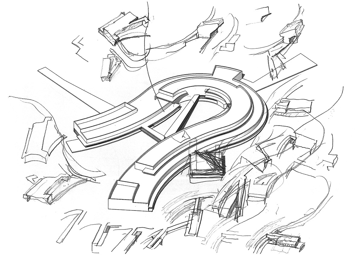 Schiță pentru The Building on the Water