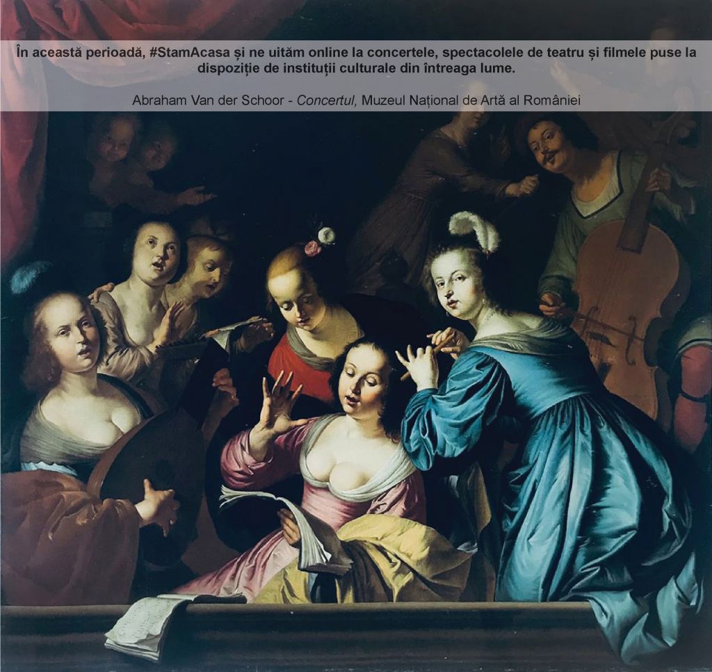 Abraham van der Schoor, "Concertul", MNAR