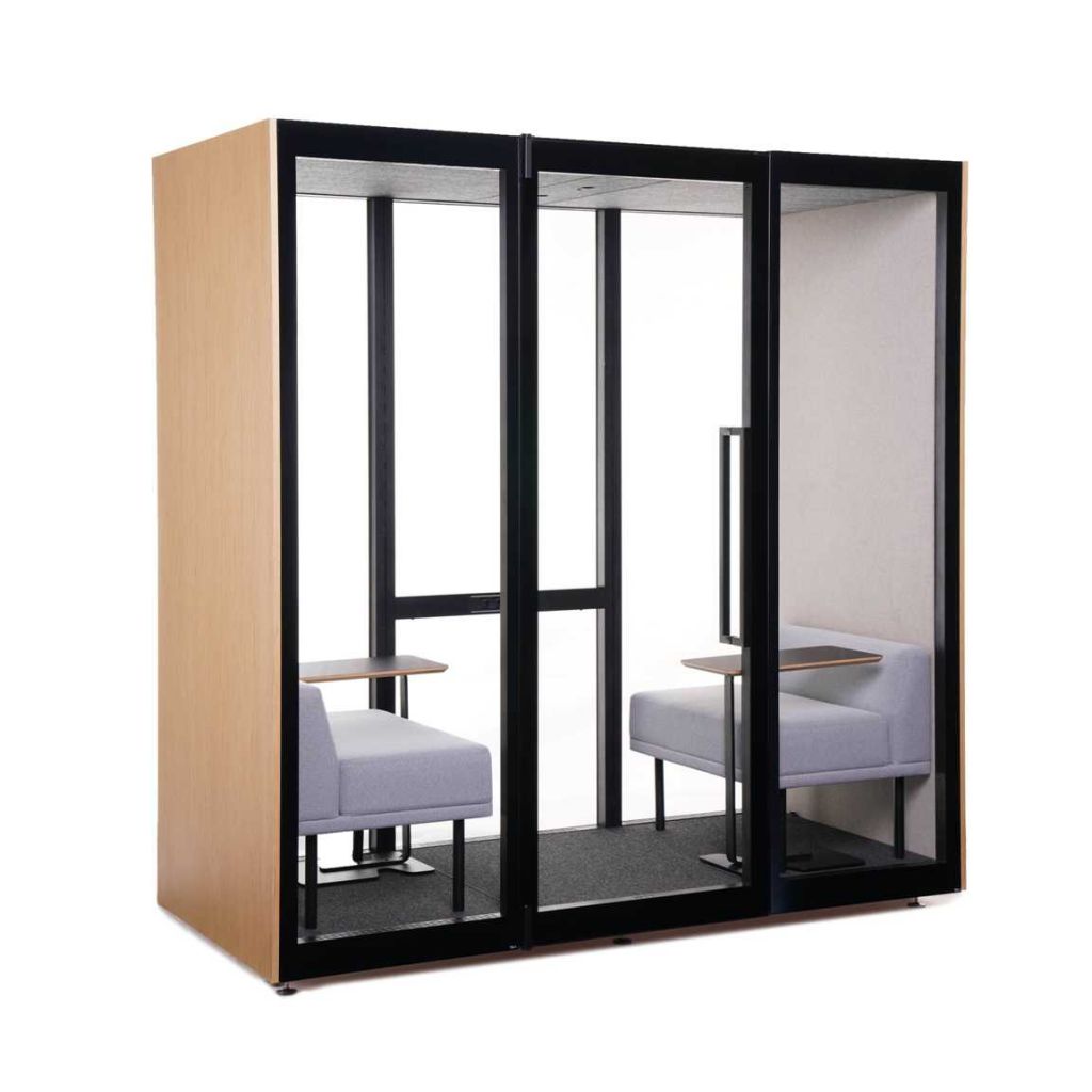 Askia R&D_Kamelon K2 - cabina acustica pentru 2 persoane (2)