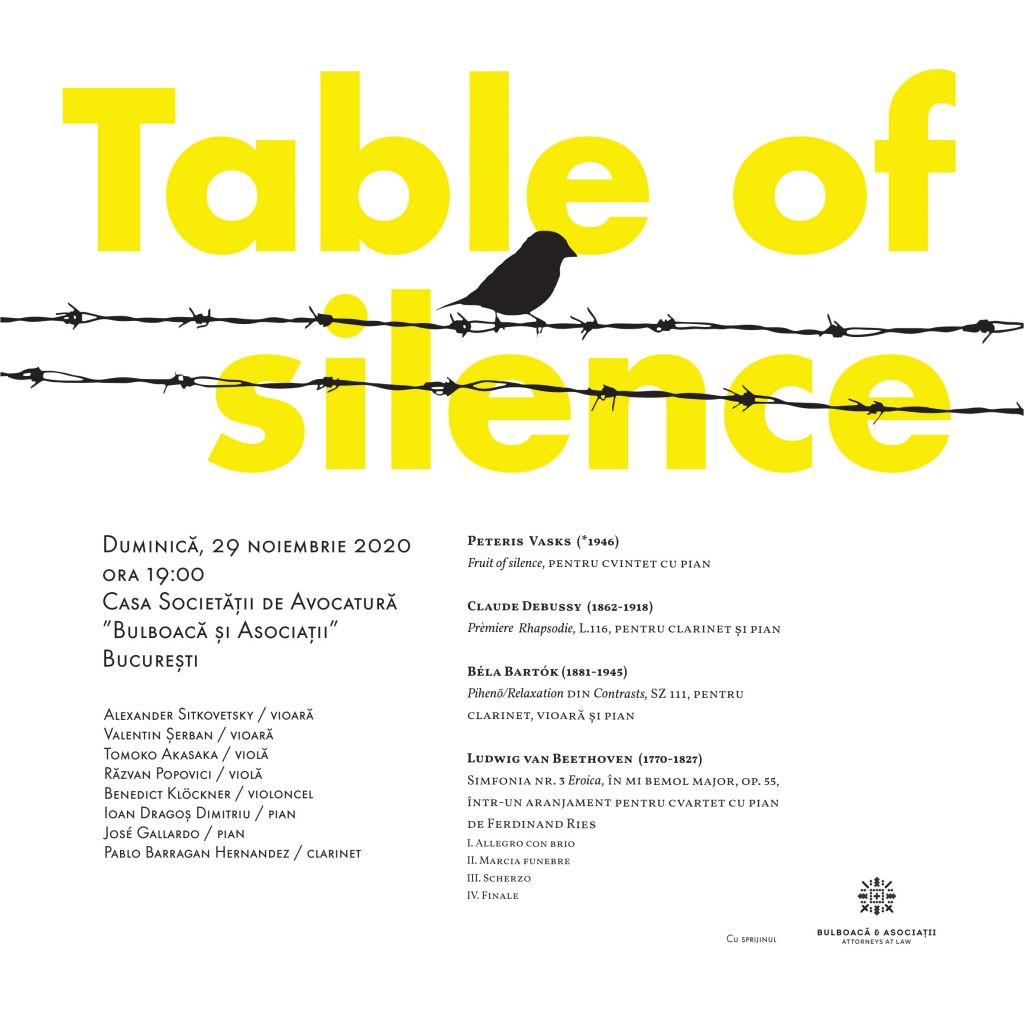 Concert SoNoRo_Masa Tăcerii