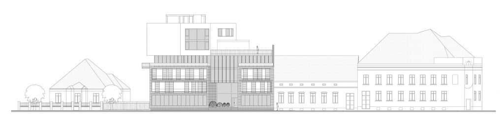 Origami Residence - Desfășurată stradală