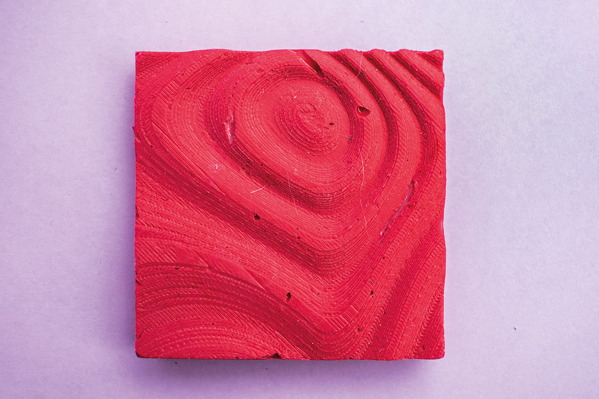 E-piele, variație dinamică de textură și materialitate.