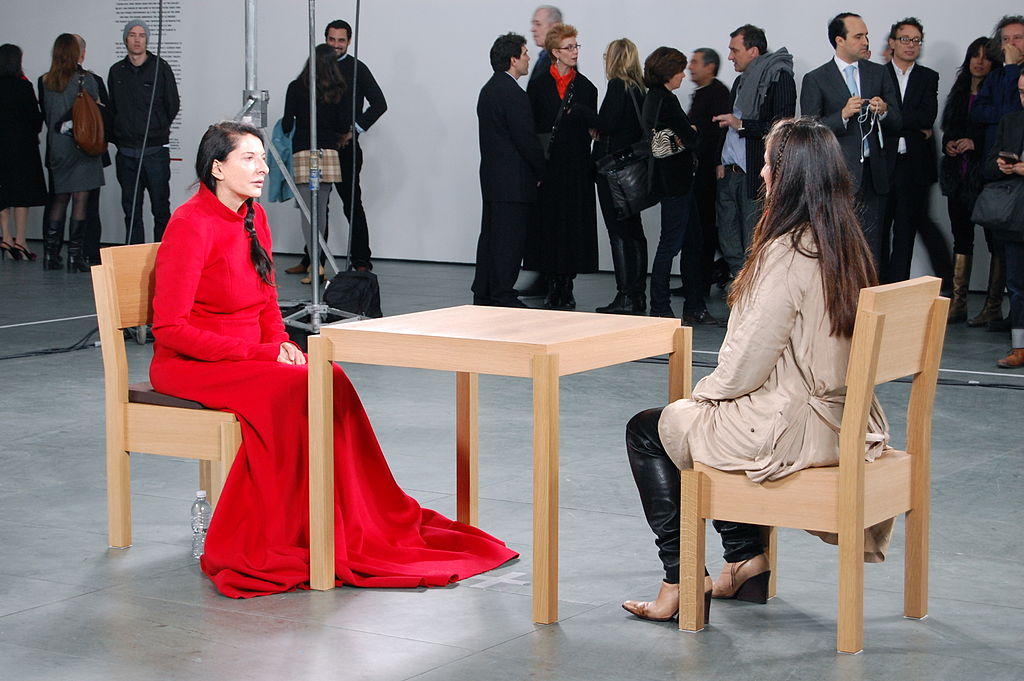 Marina Abramović, The Artist is Present (2010)