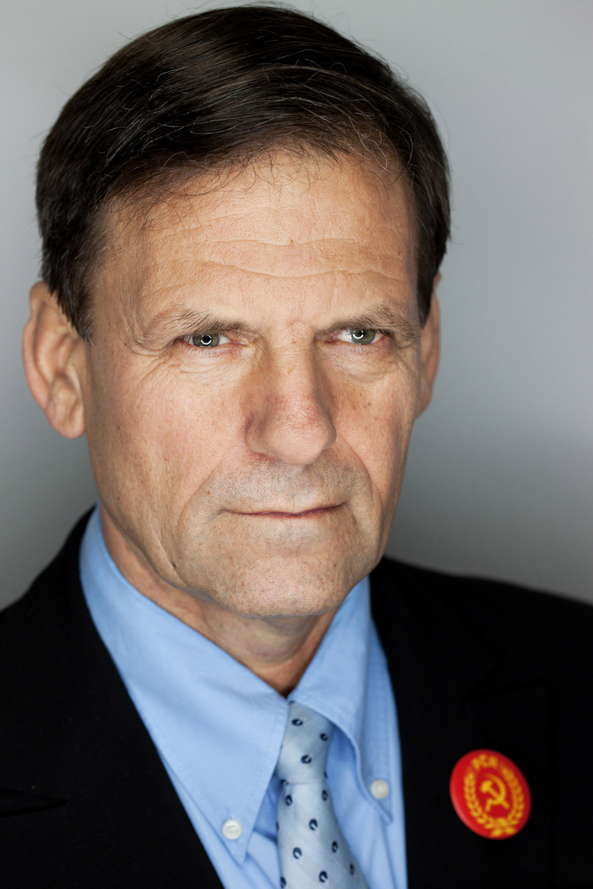 Petre Ignatencu, președinte (autointitulat) al neoficialului Partid Comunist Român (P.C.R.).