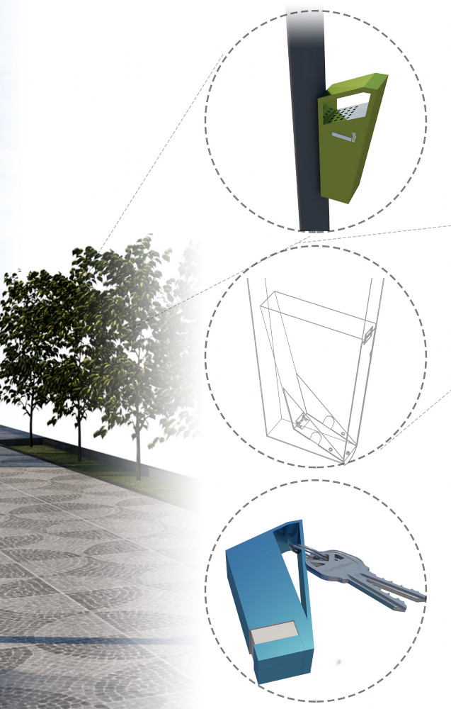 bat-scrumiera modulara