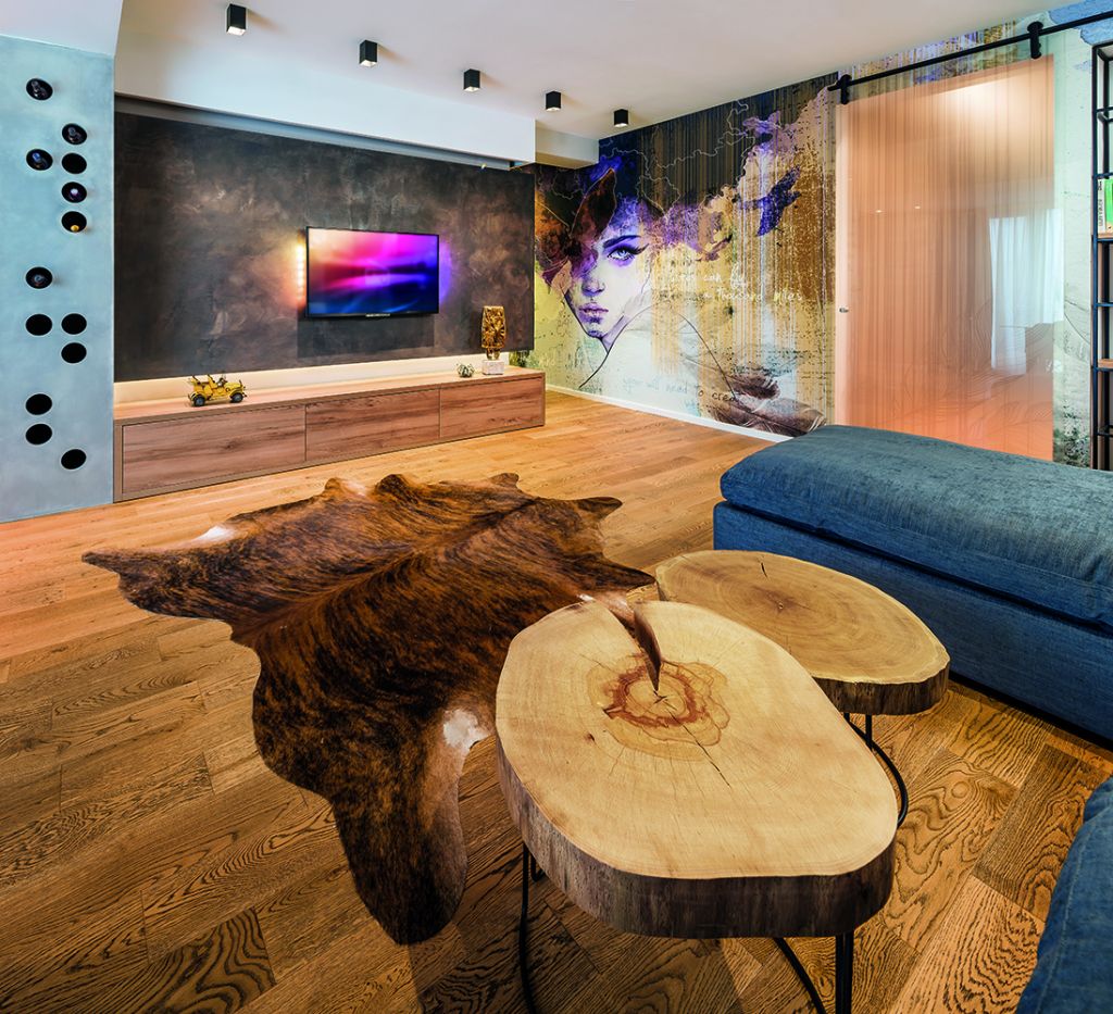 Proiect: Apartament Vodă; Echipa: arh. Dragoș Scurtulescu, arh. Raluca Scurtulescu; Amplasament: str. Cuza Vodă, București; Suprafață: 80 mp; Finalizat: 2016; Foto: Cosmin Dragomir