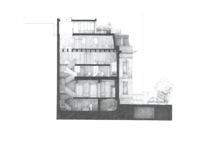 07 Sectiune proiect Mihail Kogalniceanu, Bucuresti