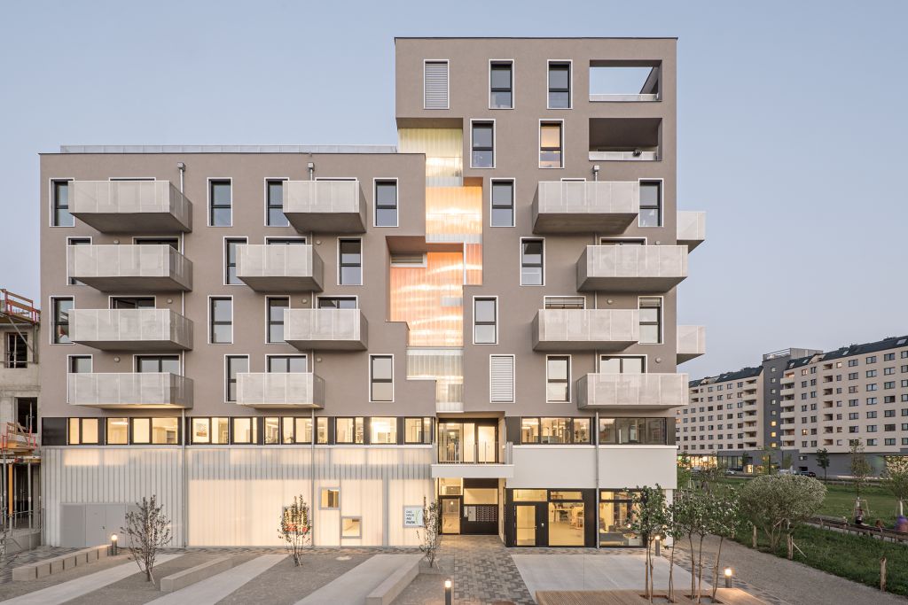 Haus am Park. Foto: Hertha Hurnaus. Proiect prezentat în Dosarul igloo 205.