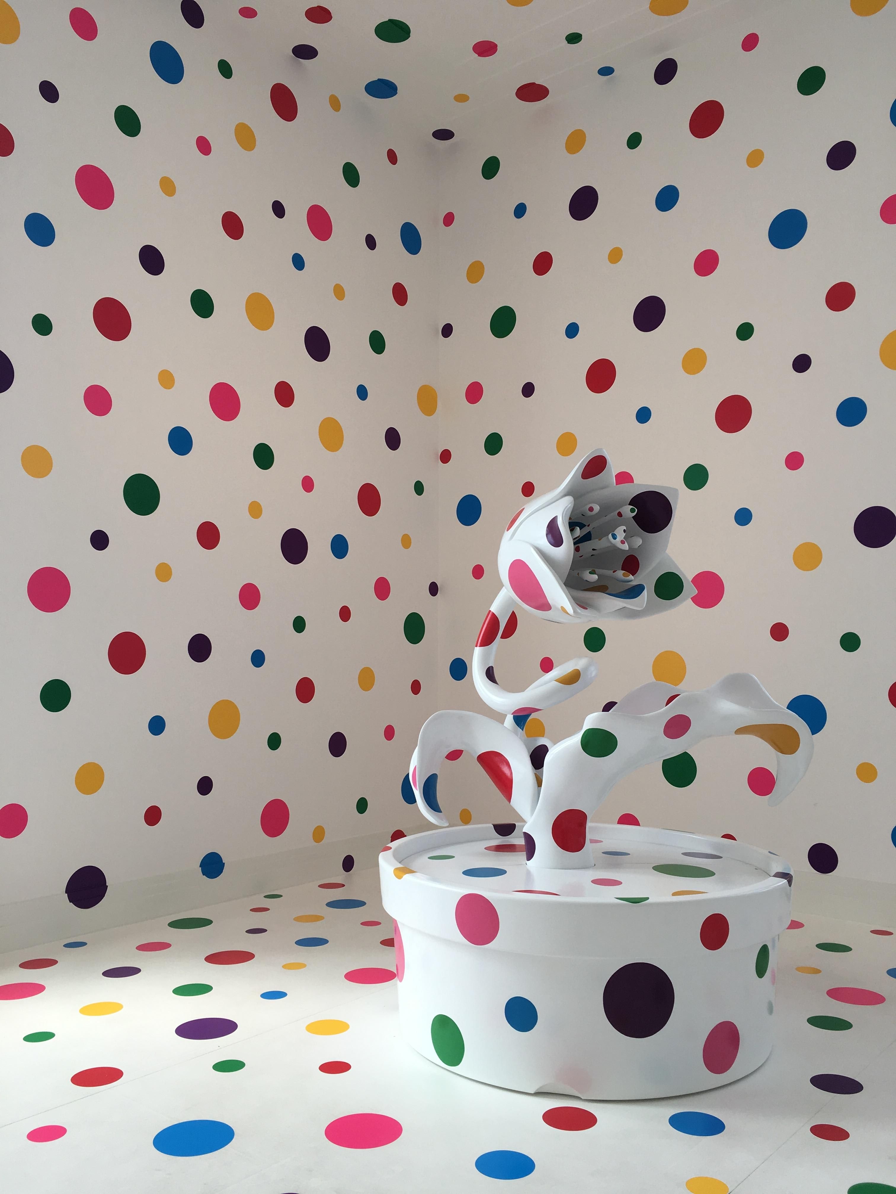 Yayoi Kusama, With All My Love for the Tulips, I Pray Forever (Gropius Bau, Berlin, 2019); Foto: Iuliana Dumitru