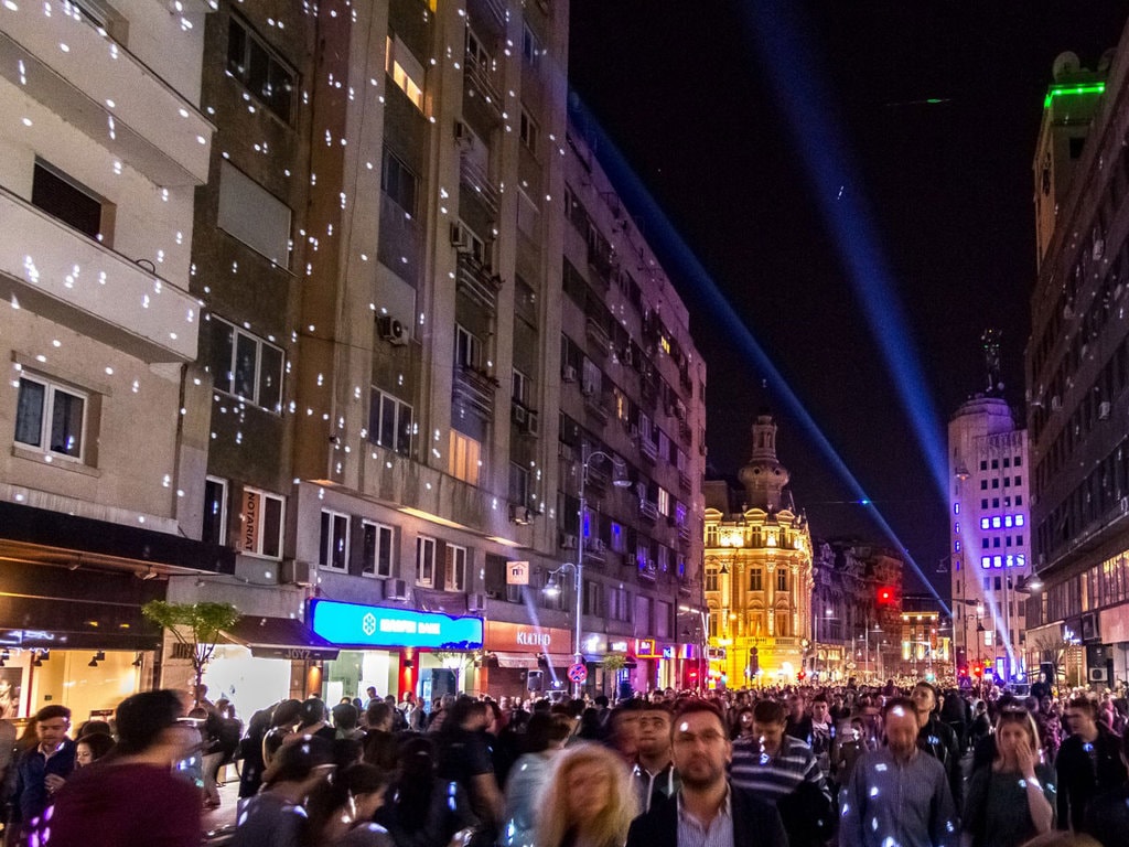 Spotlight - Calea Victoriei într-o cu totul altă lumină