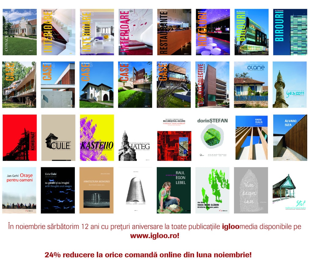 Sărbătorim 12 ani cu preţuri aniversare la toate publicaţiile igloo!