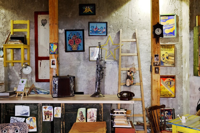 Acuarela, bistroul de arte şi idei frumoase de pe strada Polonă