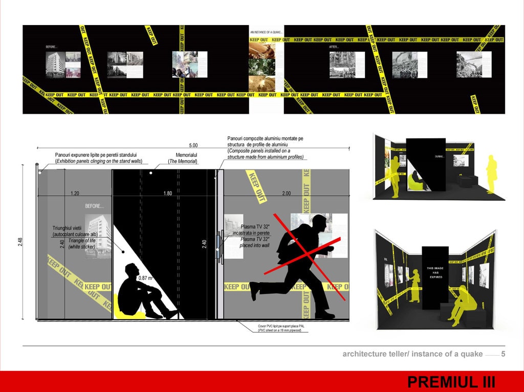 Rezultatele concursului pentru designul standului României la Congresul UIA, Durban, 2014