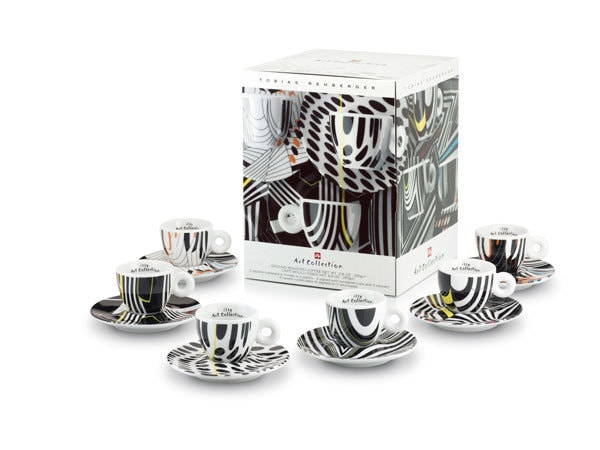 Ceşti de colecţie illy cu design marca Tobias Rehberger