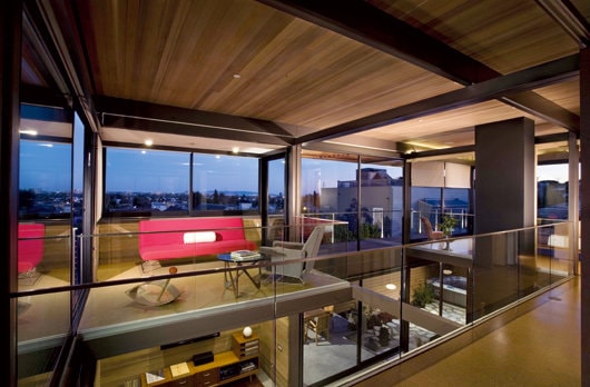 Certificarea LEED pentru nucleu şi anvelopantă. Living Home, Santa Monica