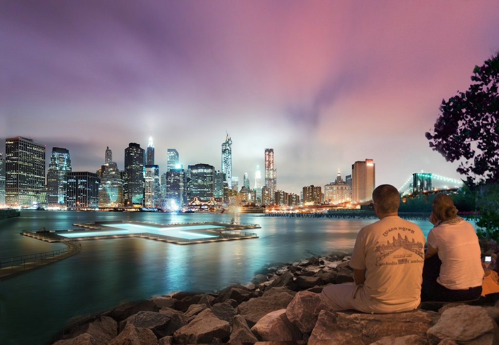 +Pool: proiectul primei piscine cu sistem de filtrare a apei amenajate pe râurile din New York