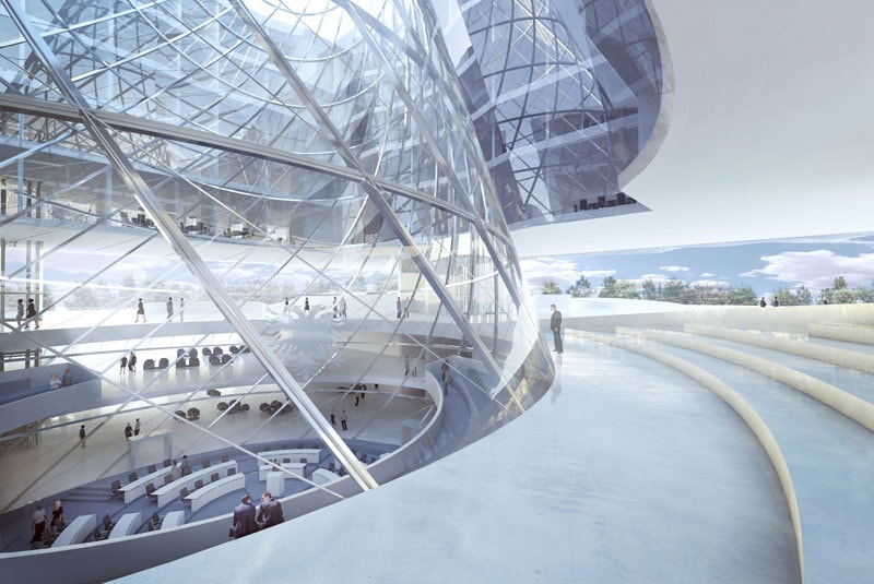 Coop Himmelb(l)au vor construi Parlamentul Albaniei