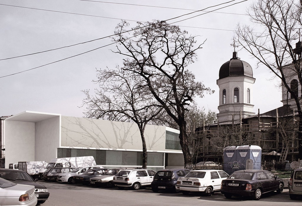 Proiect. Ansamblu eclezial pe strada Icoanei