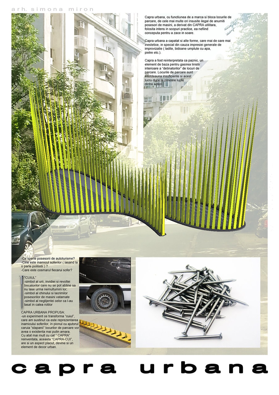 Rezultatele concursului de design (de obiect) Capra Urbană. Igloo