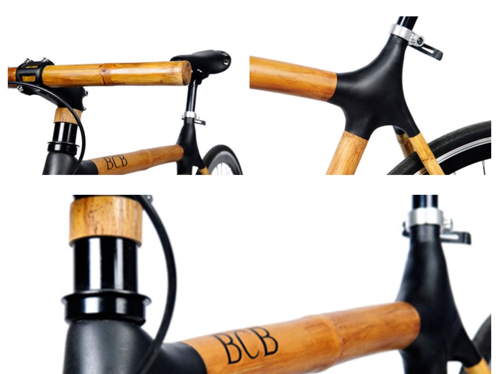 Cu bicicleta prin oraş / Cadrul din bambus