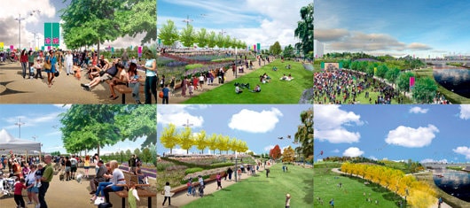 Londra în 2012, dar mai ales după