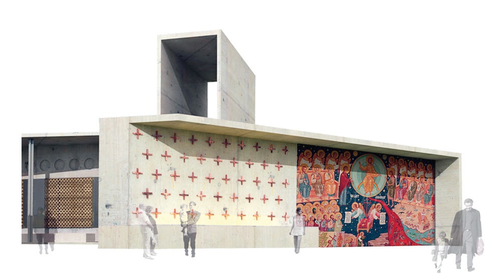 Proiect. Ansamblu eclezial pe strada Icoanei