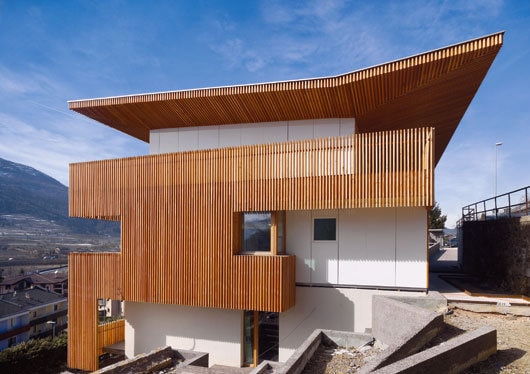 Arhitectura bioclimatică. Locuinţa unifamilială PF