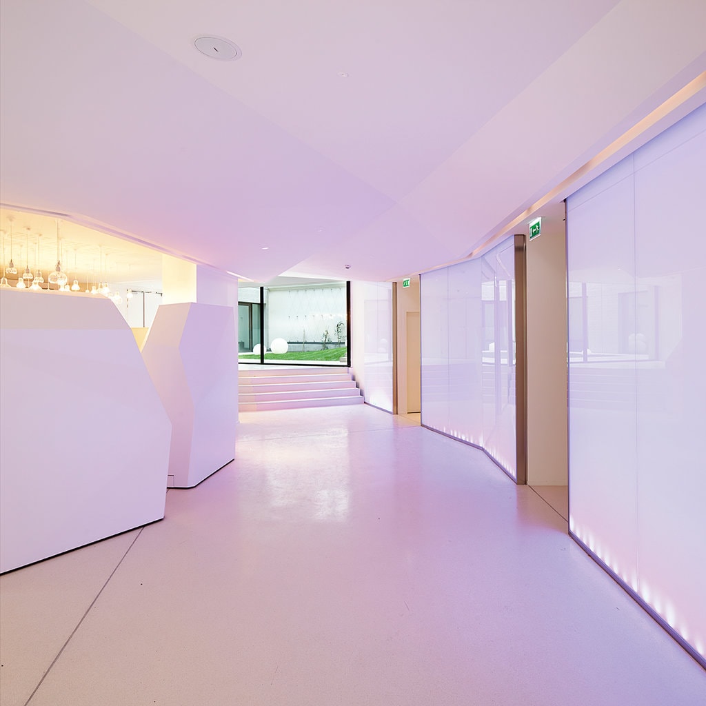 Efecte de origami cu sticlă printată