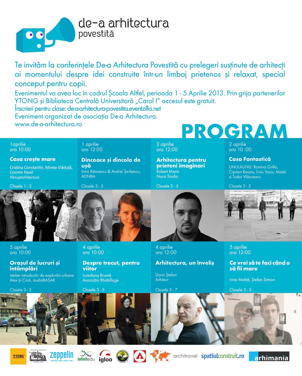 Despre arhitectură pe înţelesul copiilor (3). De-a arhitectura