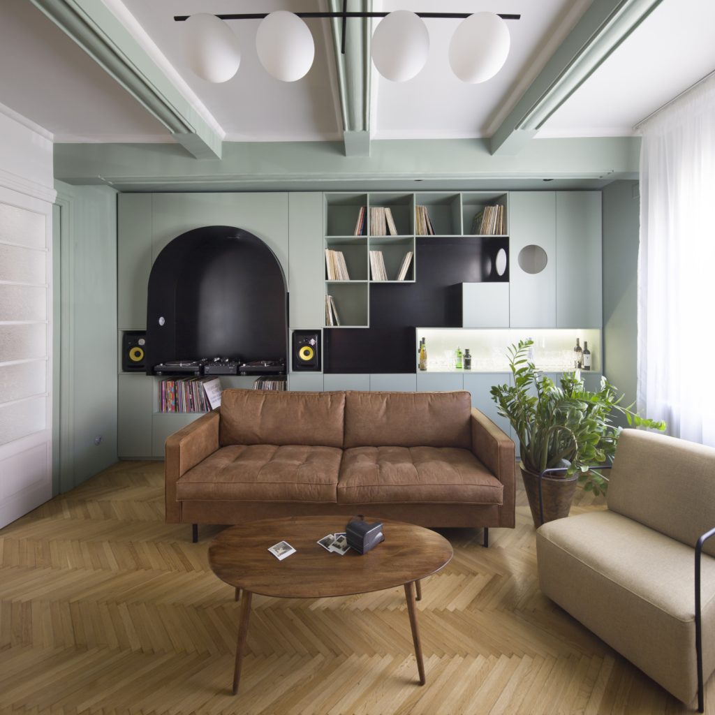 Sunet, formă și culoare într-o vilă de la 1937 din București