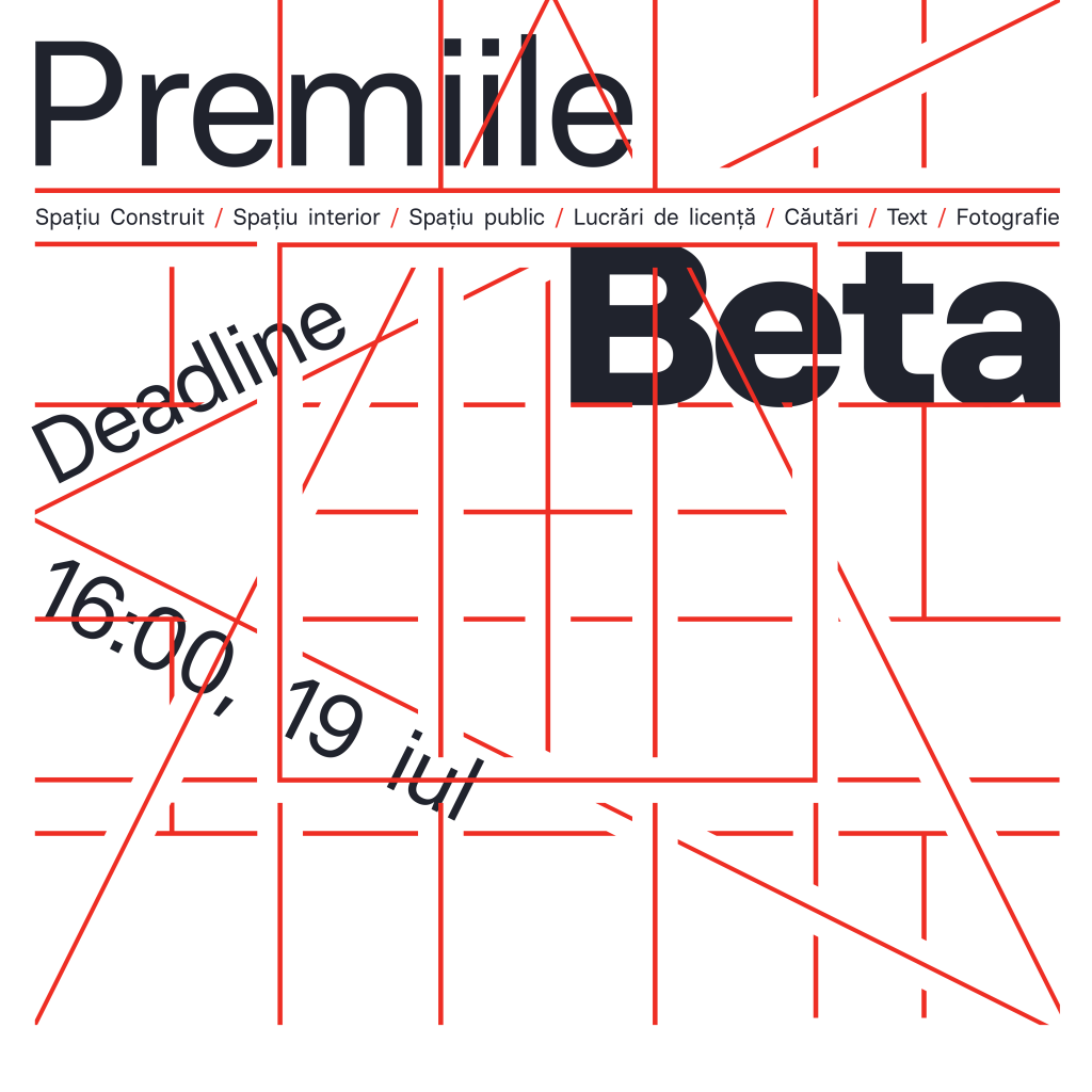 Bienala timișoreană de arhitectură lansează înscrierile pentru Premiile Beta 2024