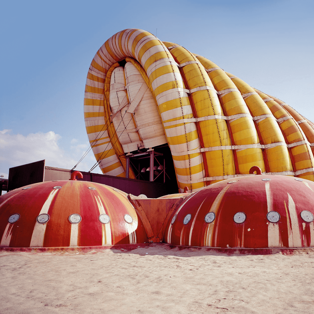 Aerodream, structuri gonflabile vizionare la Cité de l’architecture & du patrimoine