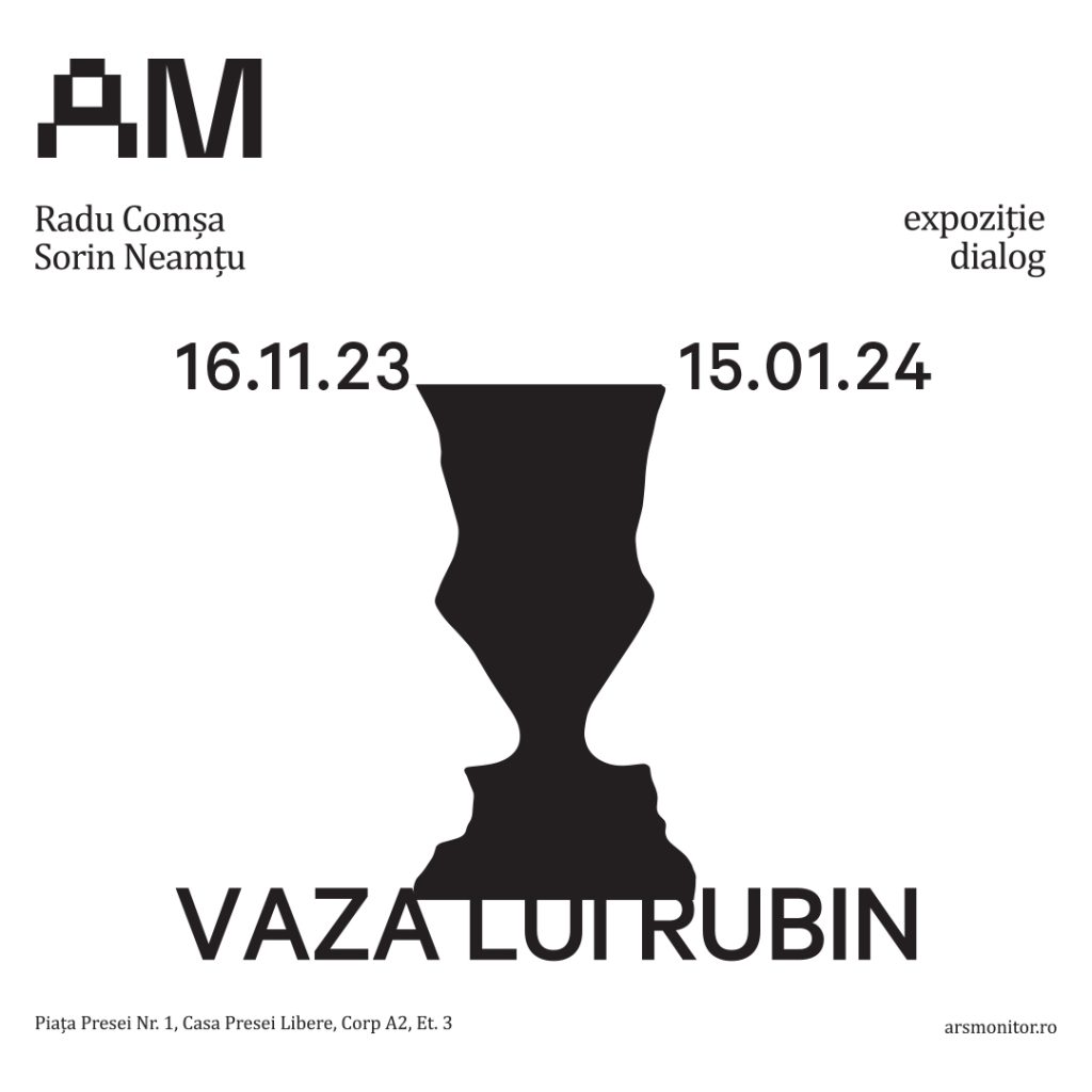Vaza lui Rubin. Neamțu/Comșa – un nou vernisaj la Arsmonitor