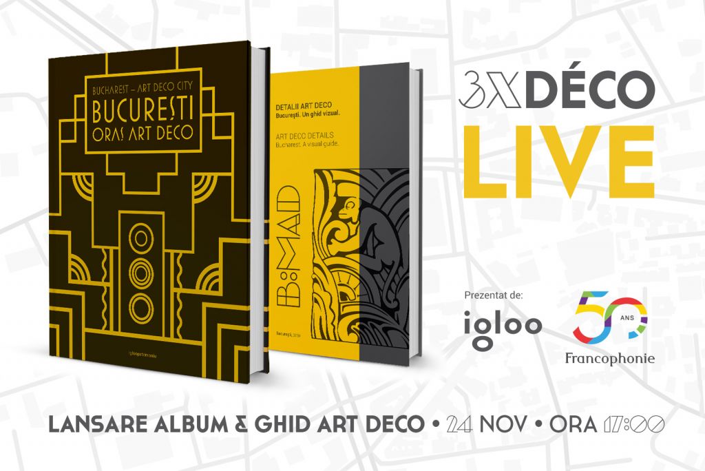3X DÉCO LIVE  @ Modul Cărtureşti | 24.11.2020 | Eveniment exclusiv ONLINE
