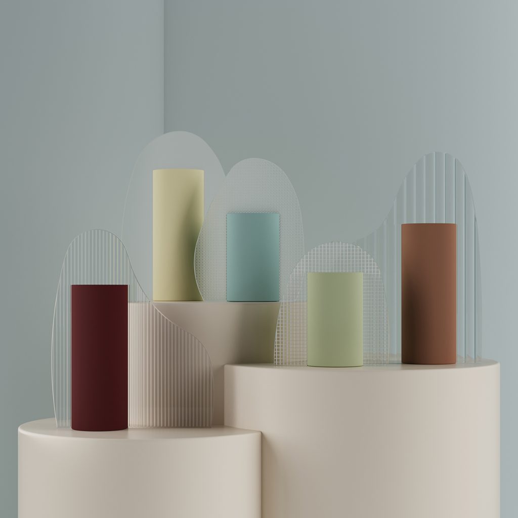 Yūrei. Forme ce inspiră armonie și serenitate, create de Lidia Covello și Alberto Gaiotto pentru OmniDecor