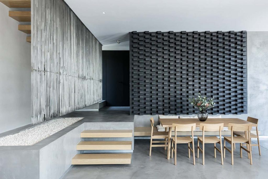 Interior minimalist pentru o casă din Galați