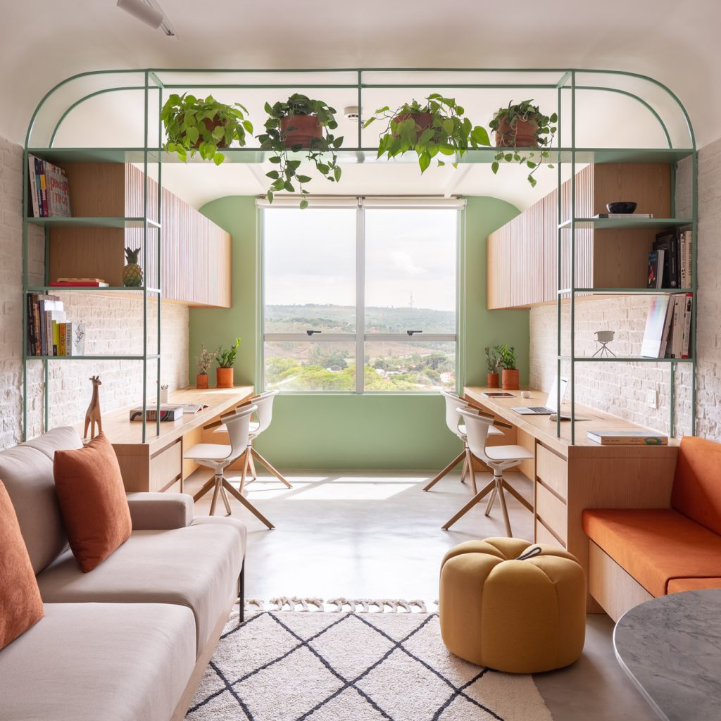 One Room Design: la lucru ca acasă