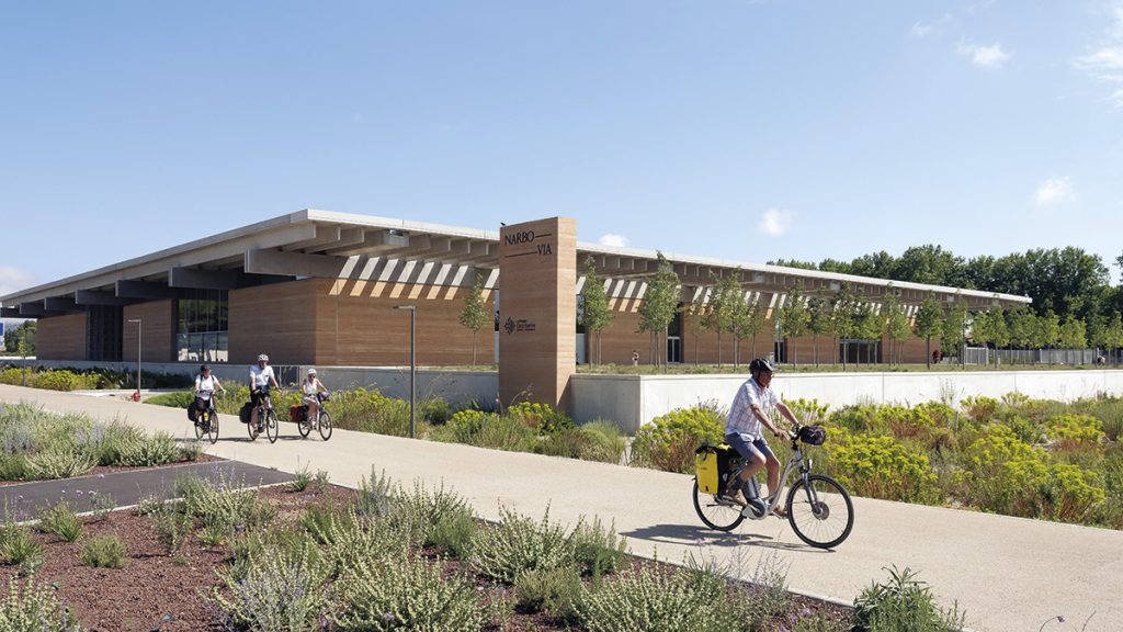 Narbo Via. Un nou artefact urban, în Narbonne, Franța