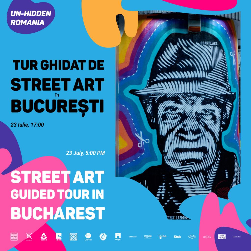 Descoperă lucrări de artă urbană remarcabile în noul tur ghidat Un-hidden