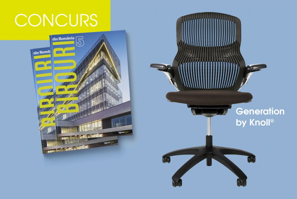 UPDATE! Noul album Birouri din România 5 îți aduce un scaun de birou oferit de HTO România