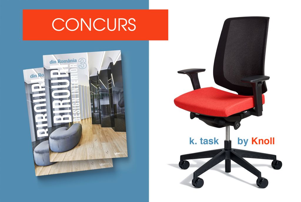 UPDATE! Comandă noul album igloobest și câștigă un scaun de birou oferit de HTO