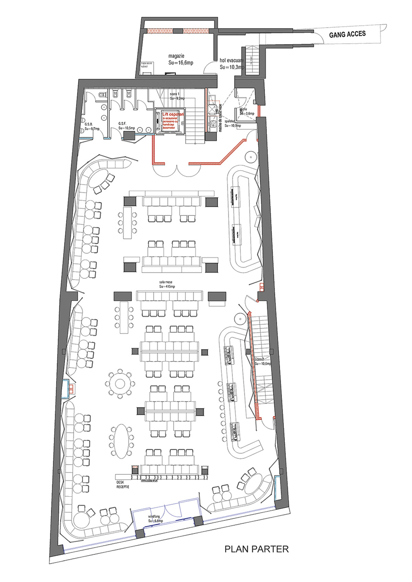 7-12. Plan Ground Floor