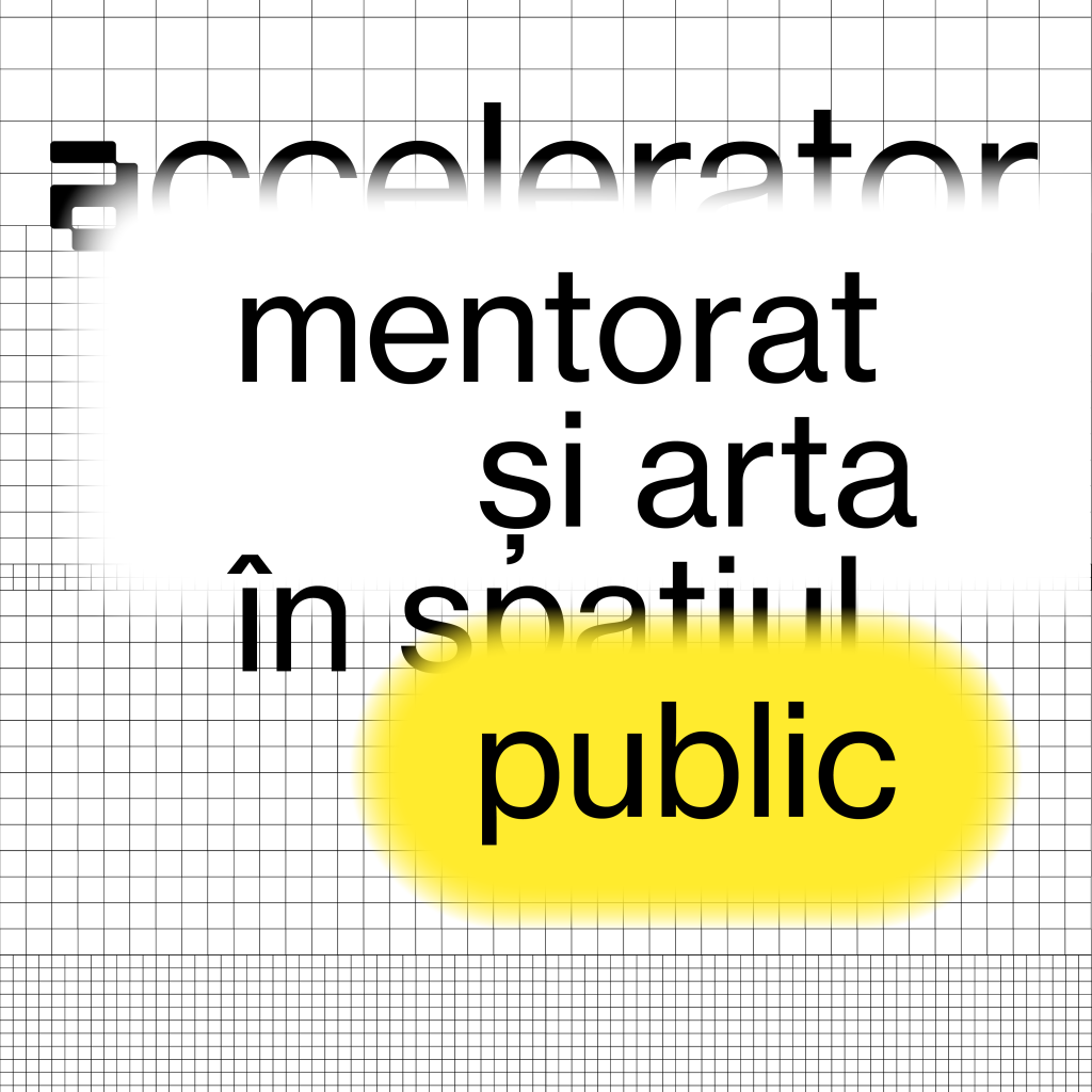 Programul Accelerator. Artă în spațiul public anunță numele artiștilor selectați