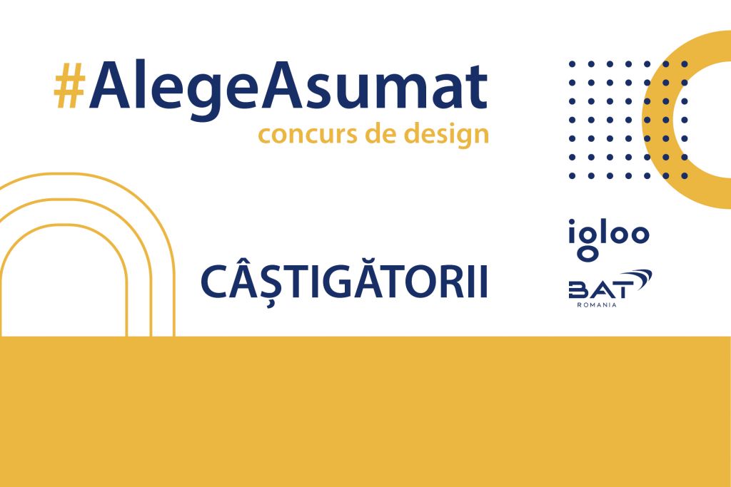 And the winners are… igloo anunță câștigătorii concursului de design #AlegeAsumat