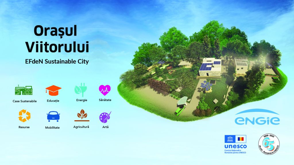 EFdeN, alături de ENGIE Romania, a lansat primul prototip de oraș sustenabil al viitorului,  EFdeN Sustainable City