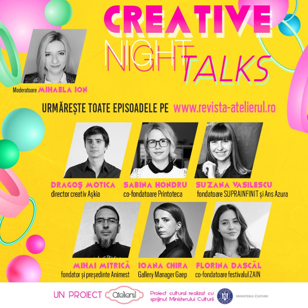 Creative Night Talks, sezonul 5: Discuţii despre colaborare şi coproducţie
