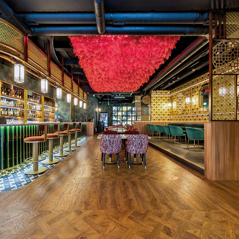 #PășeșteCuBucurie în Restaurantul KAO!  Un proiect Carpet & More | Amtico Flooring, România