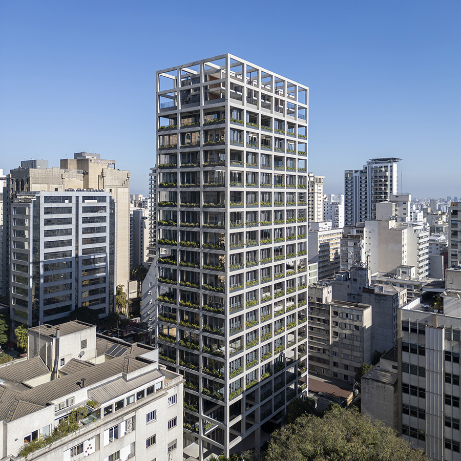 Inima verde a unui cartier de afaceri. Inspira SP, São Paulo, Brazilia