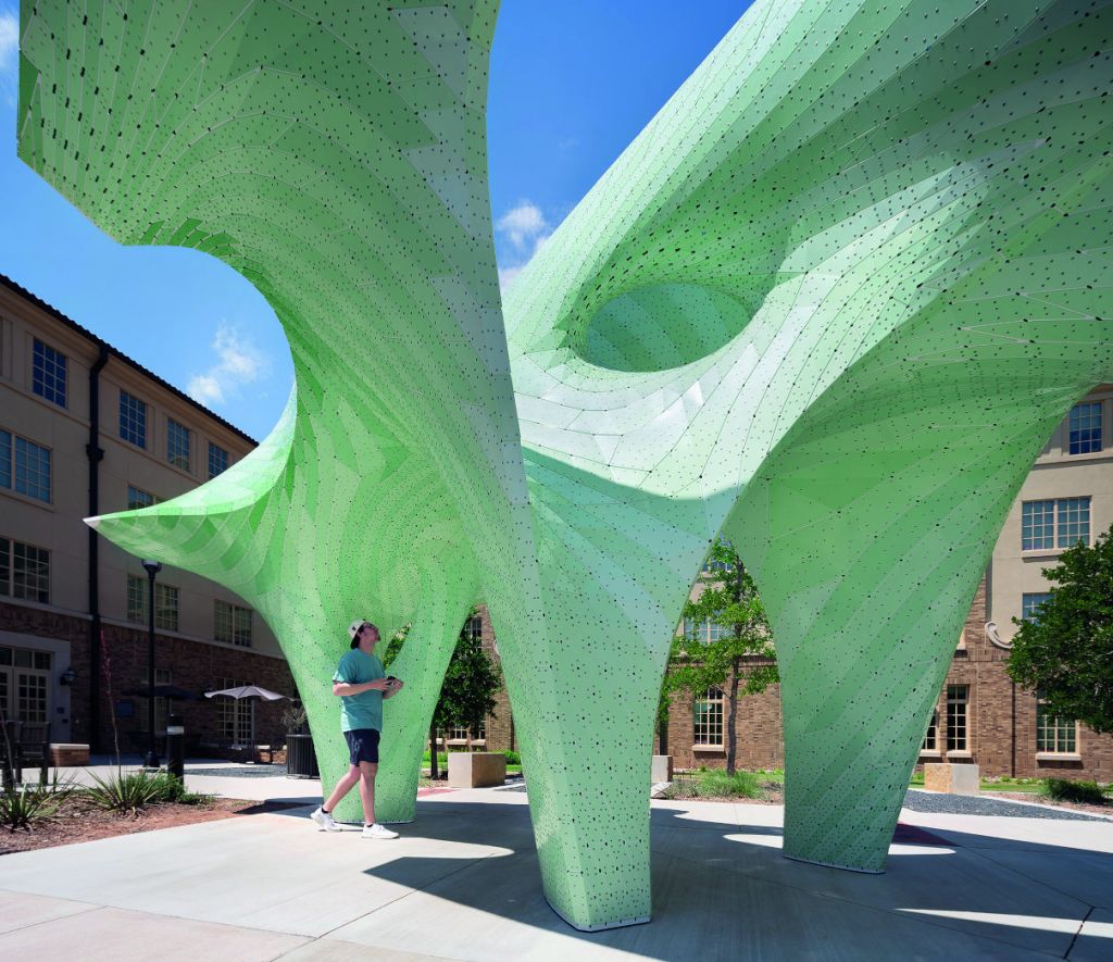 Pavilionul urban: formă şi tehnologie