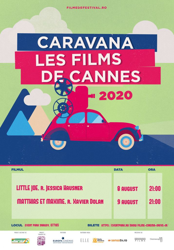 Weekend cu filme de pe croazetă aduse de Caravana Les Films de Cannes à Snagov